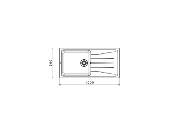سینک گرانیتی 0014 بیمکث - تصویر 2