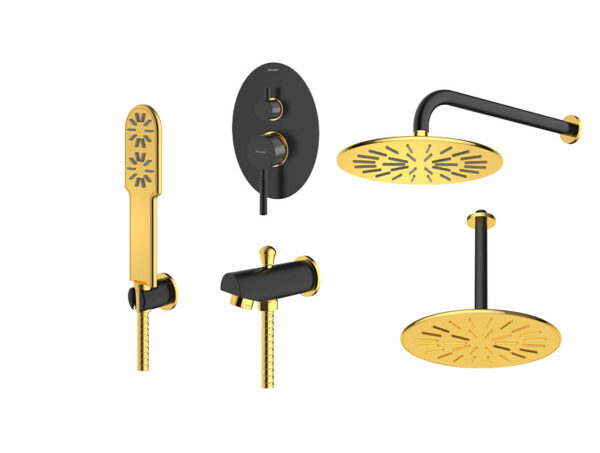 حمام توکار روگن تیپ 4 BRASS شودر