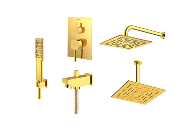حمام توکار رومر تیپ 4 BRASS شودر