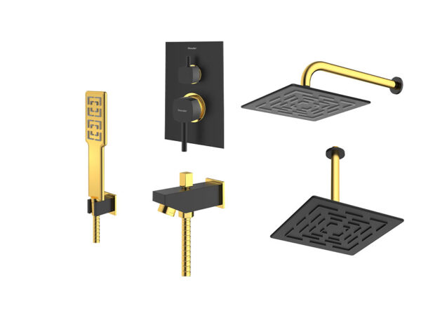 حمام توکار رومر تیپ 4 BRASS شودر