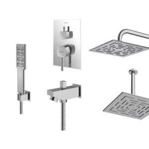 حمام توکار رومر تیپ 4 BRASS شودر