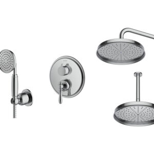 حمام توکار زیگموند تیپ 3 BRASS شودر