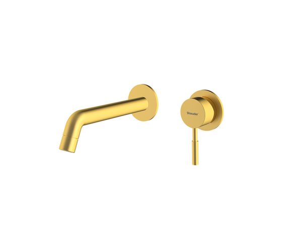 روشویی توکار دو تکه روگن BRASS شودر