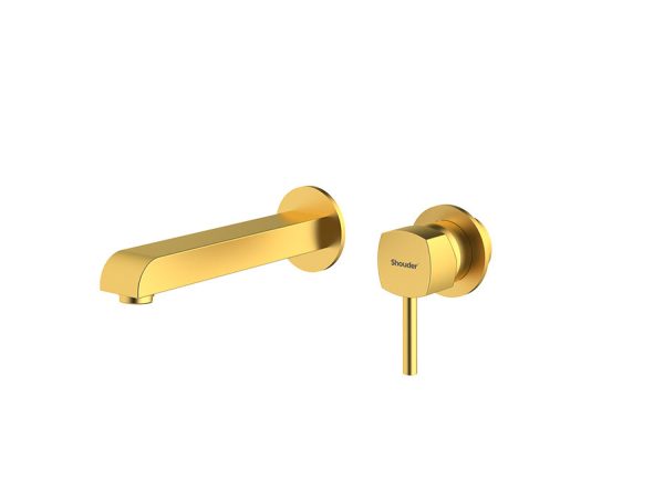 روشویی توکار دو تکه رومر BRASS شودر