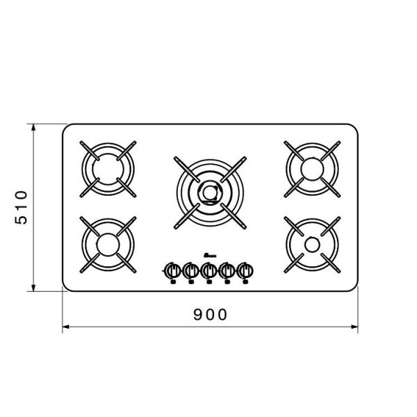 گاز شیشه ای 2206 بیمکث
